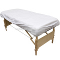 Atacado 100% Algodão Branco Folhas De Cama De Mesa De Massagem